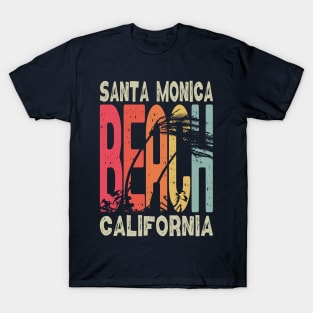 Santa Monica Beach California T-Shirt